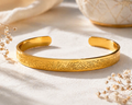 Ayat ul Kursi Islamic Engraved Bangle - GIMZ