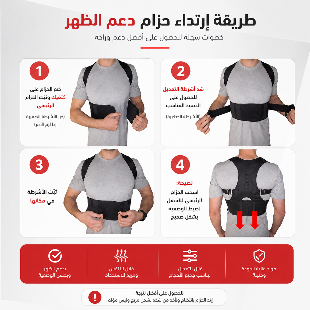 Posture Support Belt - GIMZ