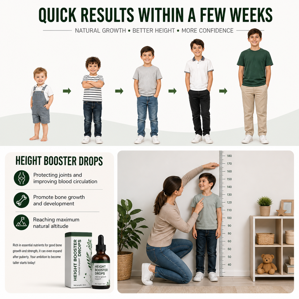 Height Booster Drops (30ml) - GIMZ