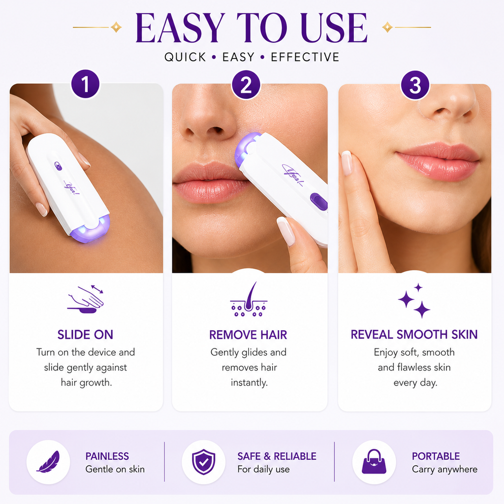 Rechargeable Hair Remover for Women - GIMZ